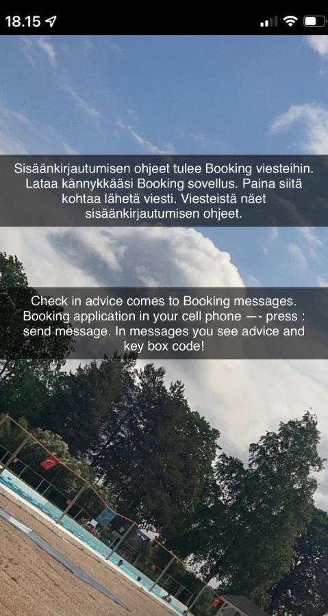 Yksioe 1 Km Jokirannasta Foeriltae/ 2 Km Torilta Apartment Turku Bagian luar foto